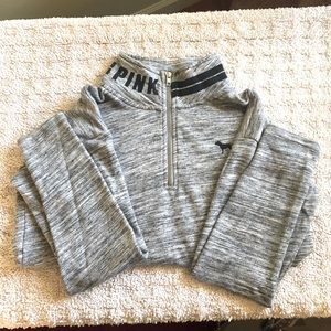 Victoria’s Secret PINK Quarter Zip sweater